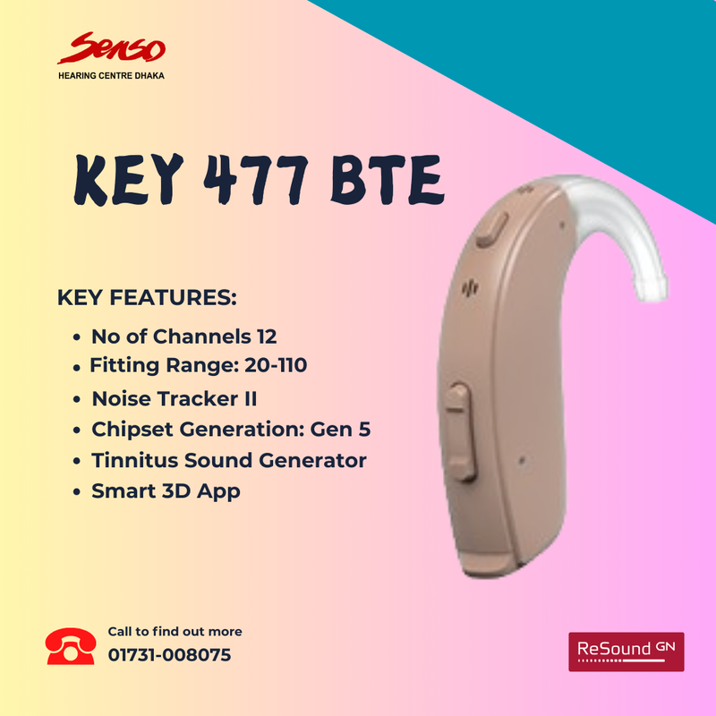 Resound Key 477 BTE hearing aid