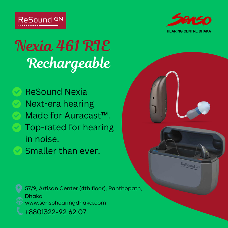 Resound Nexia 461 RIE Rechargeable hearing aid