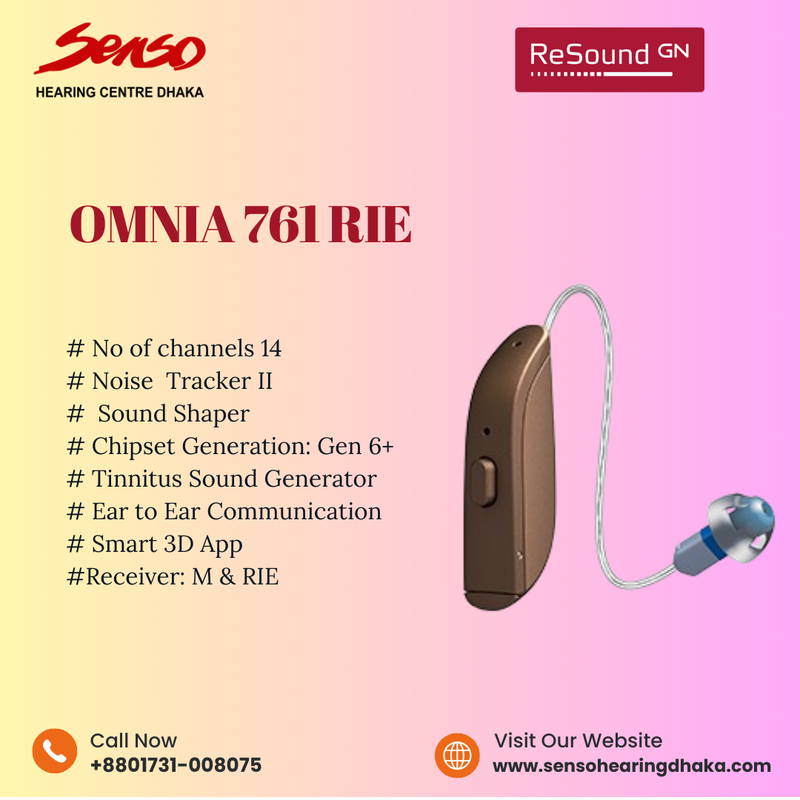 Resound Omnia 761 RIE hearing aid
