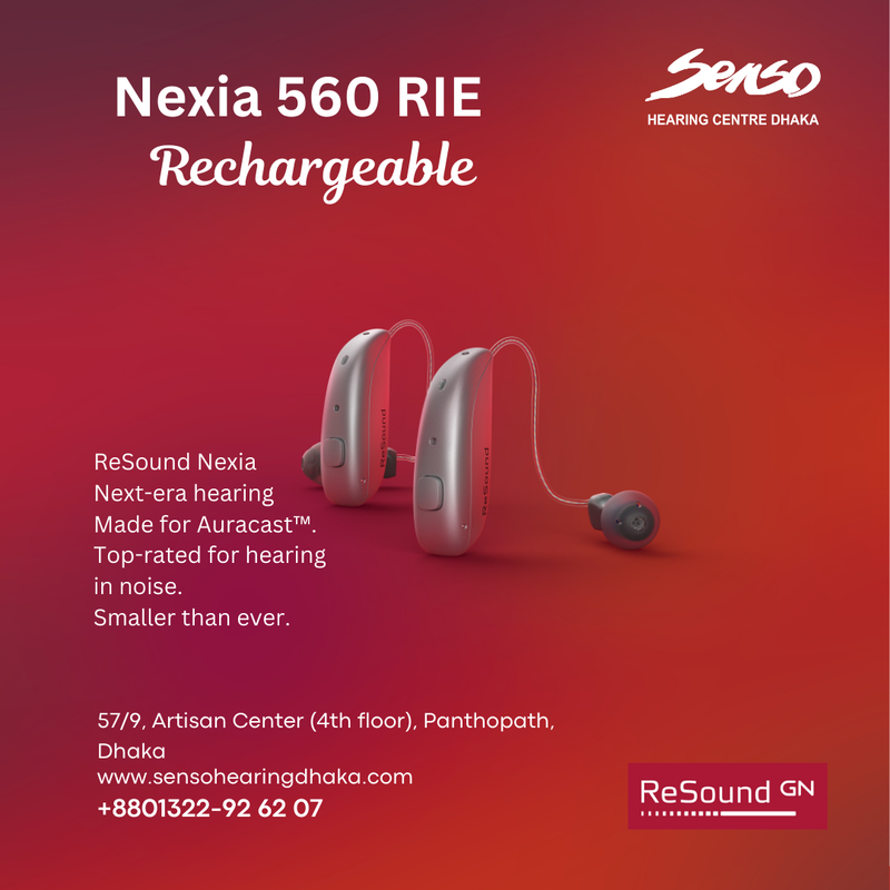 Resound Nexia 560 RIE Rechargeable hearing aid