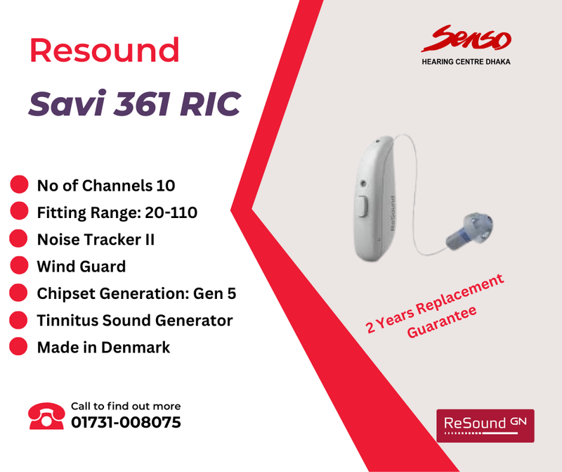 ReSound Savi 361 RIE Hearing Aid