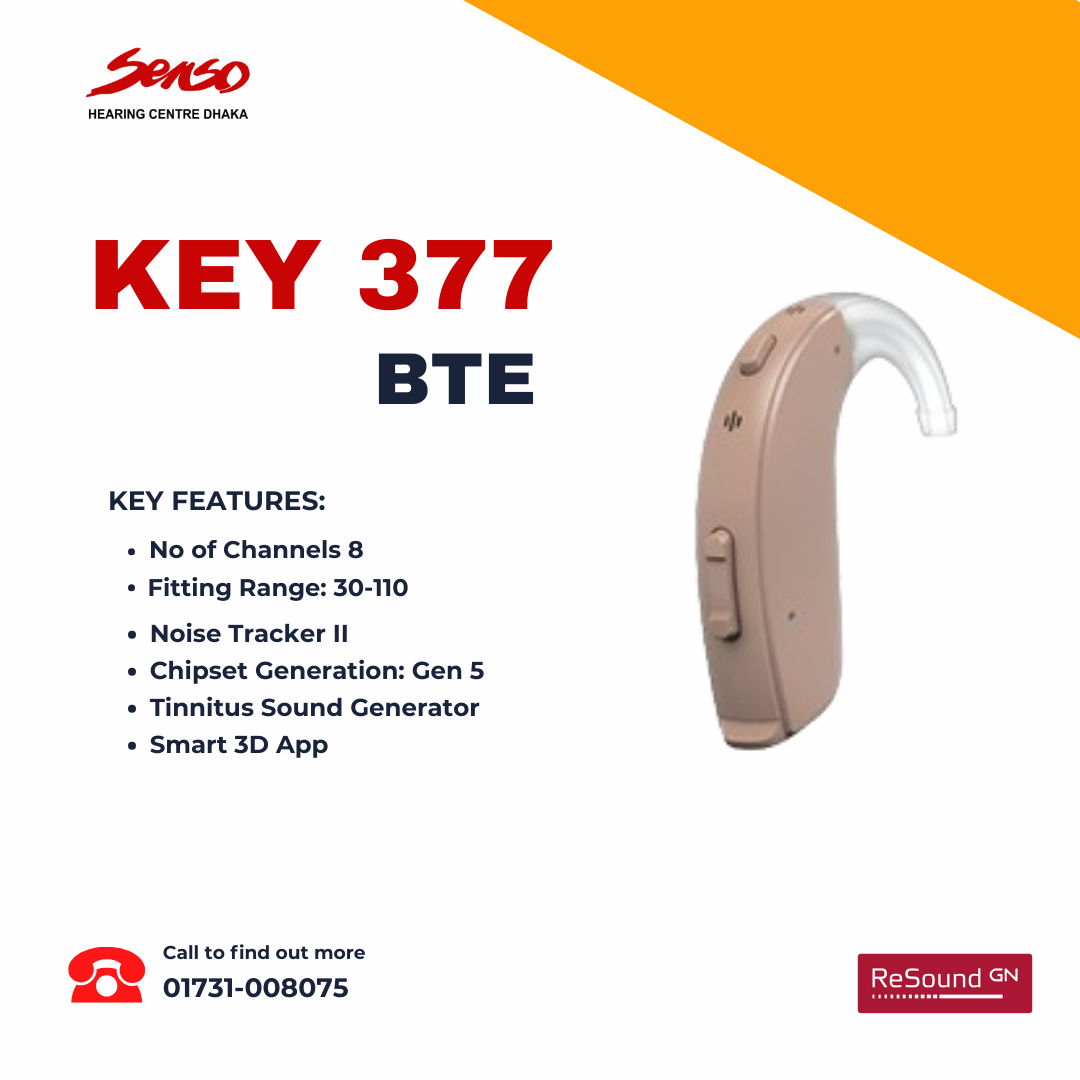 Resound Key 377 BTE hearing aid