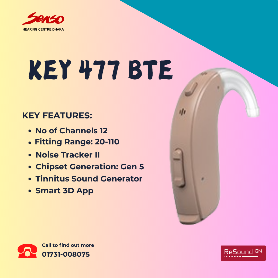 Resound Key 477 BTE hearing aid