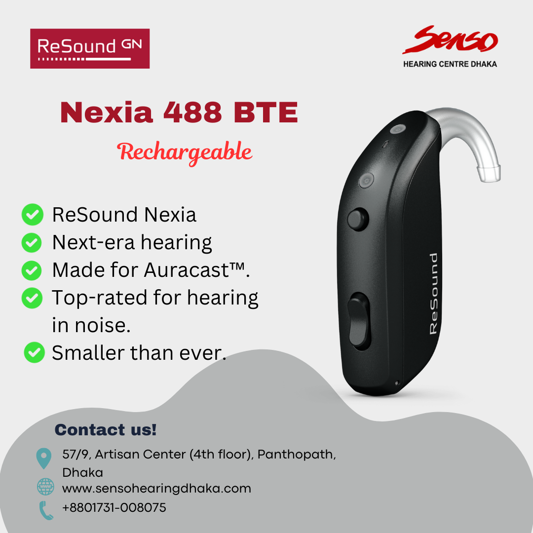 ReSound Nexia 488 BTE hearing aid