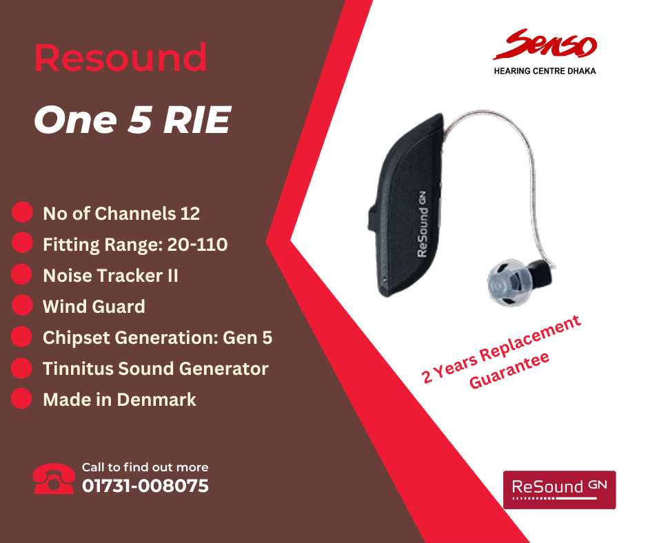 ReSound ONE 5 RIE hearing aid