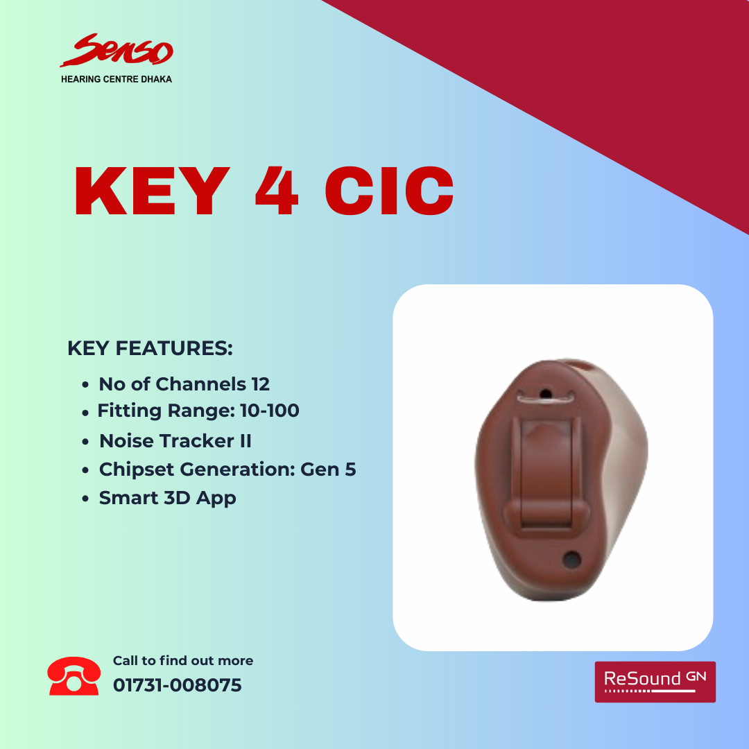 Resound Key 4 CIC hearing aid
