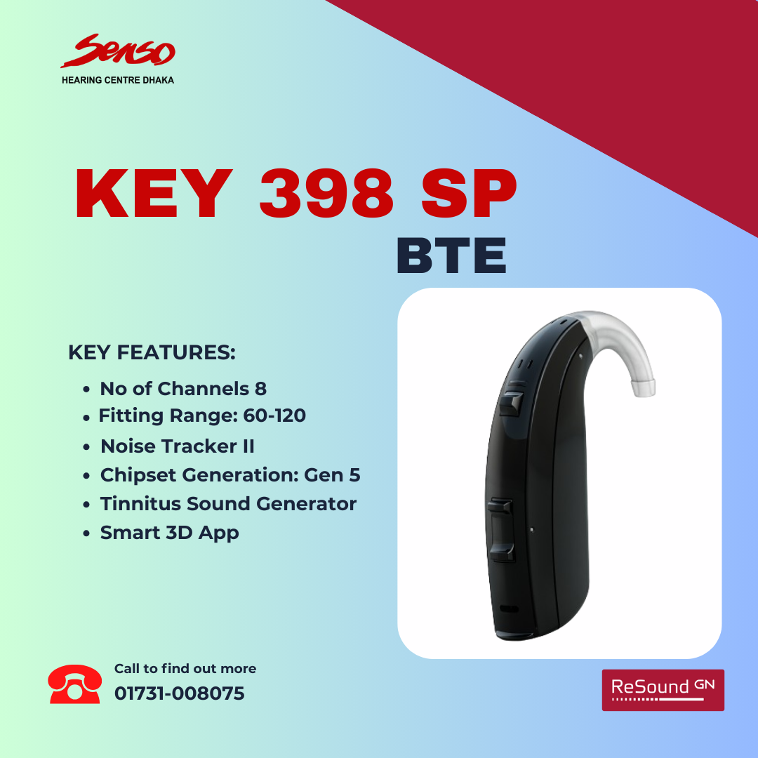 ReSound Key 398 SP BTE hearing aid