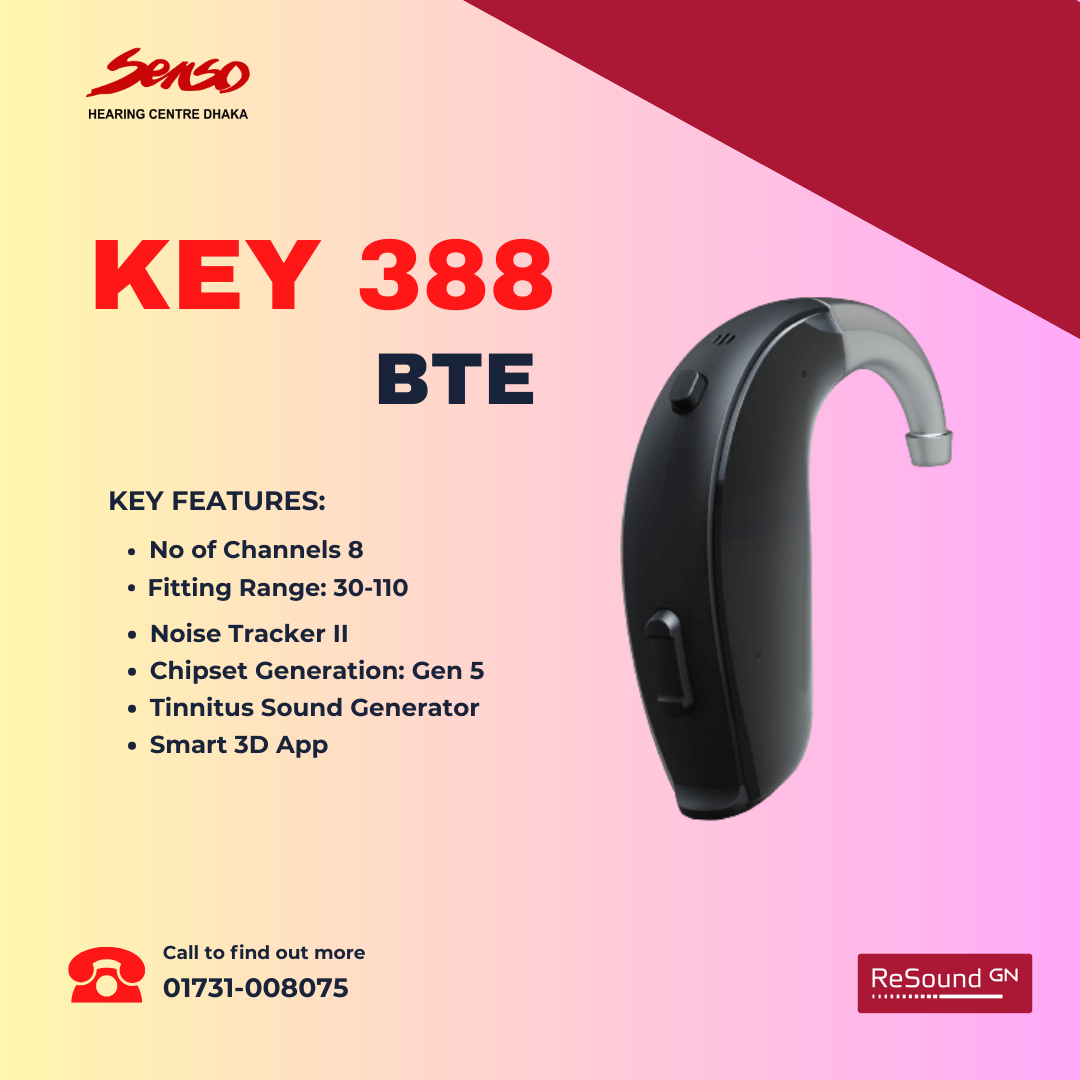 Resound Key 388 BTE hearing aid