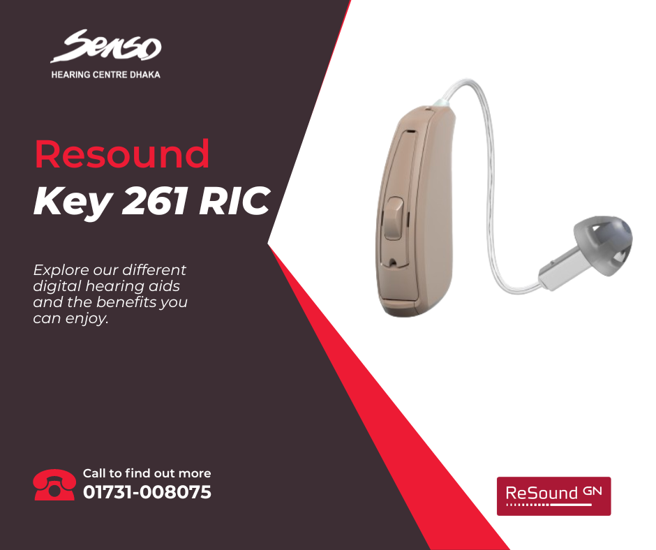 Resound KEY 261 RIE hearing aid details