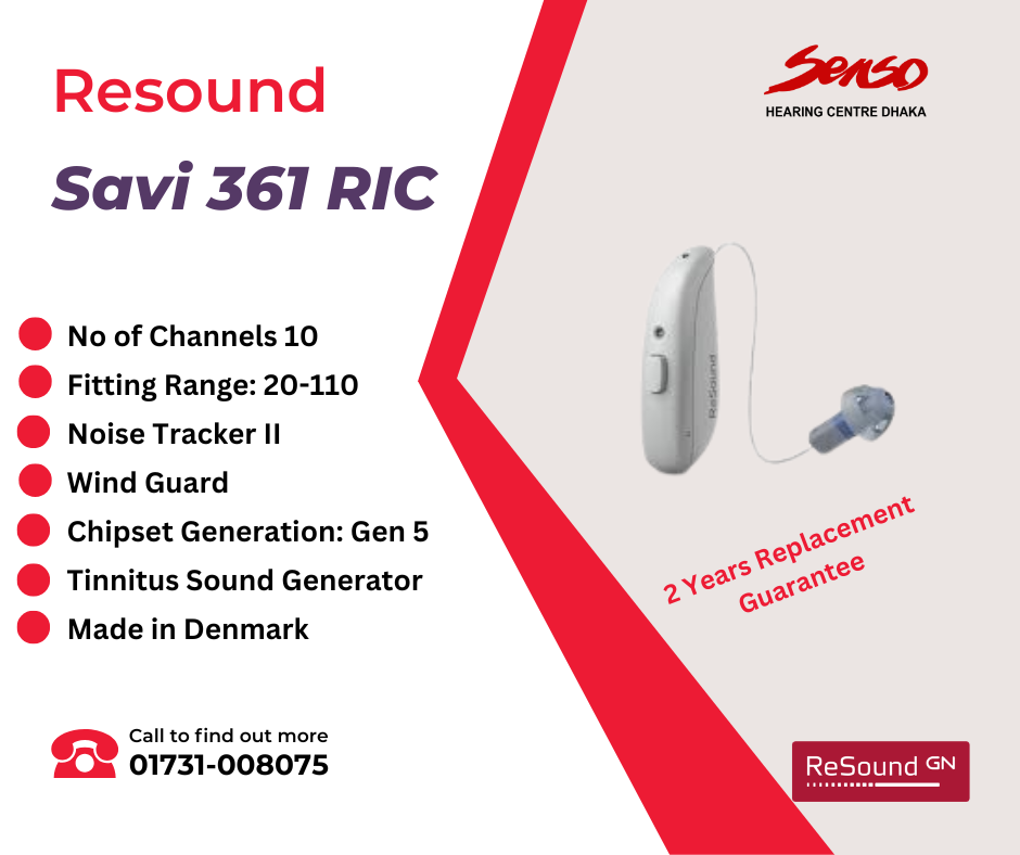 ReSound Savi 361 RIE Hearing Aid