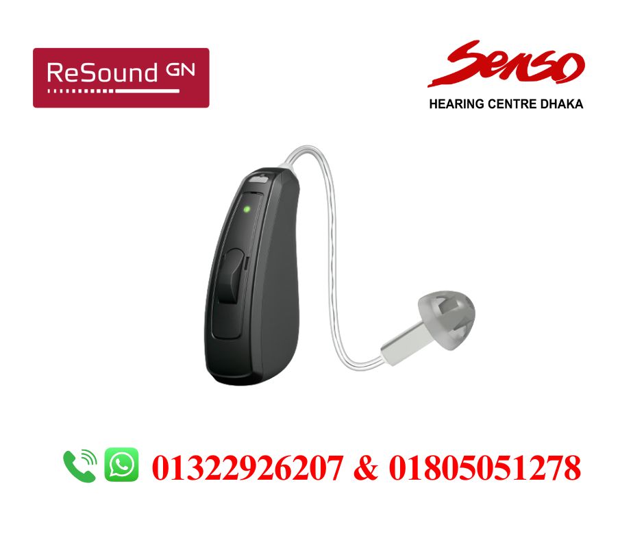 Resound key 461 DRWC RIE Rechargeable hearing aid price in Bangladesh