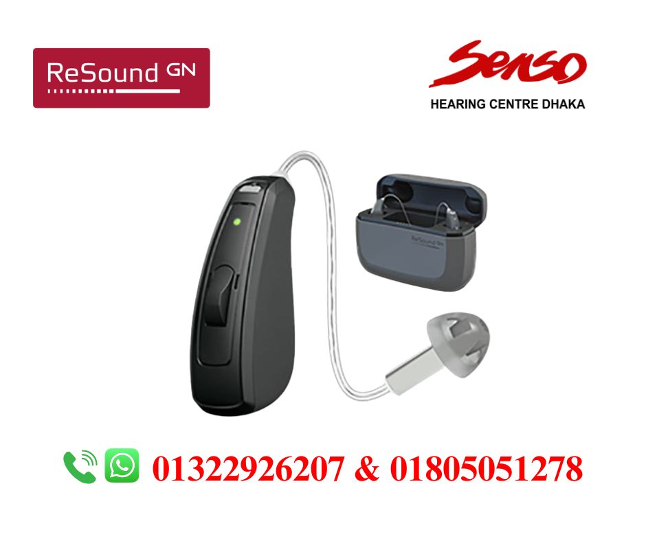 Resound Key 462 DRWC RIE Rechargeable hearing aid price in Bangladesh