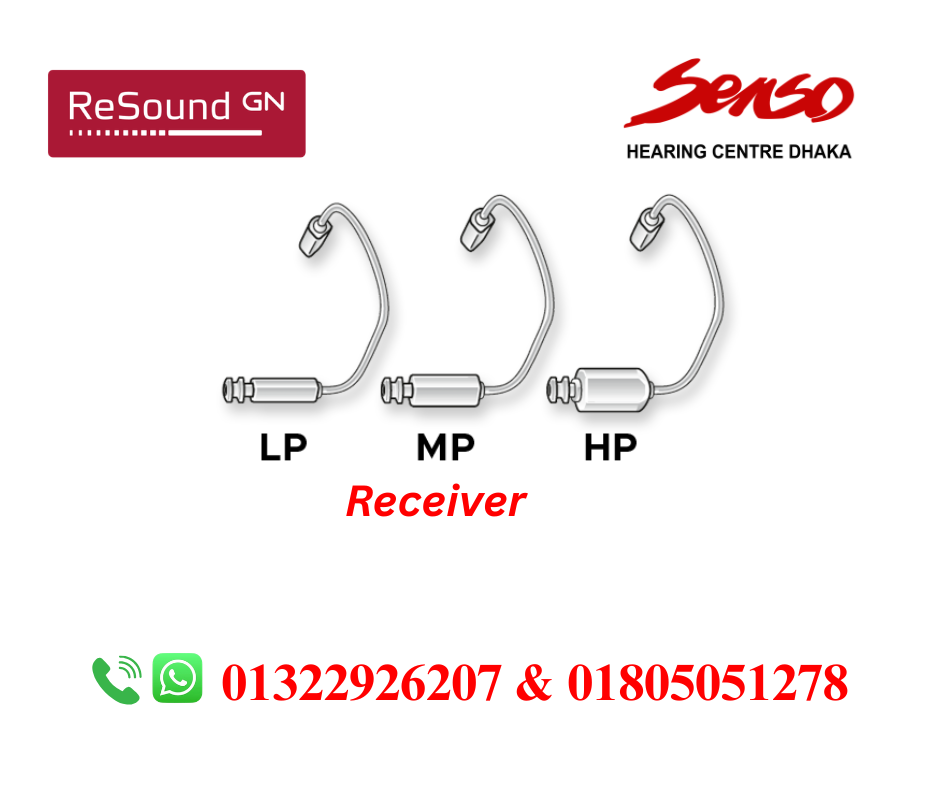 Receiver of hearing aid price in Bangladesh