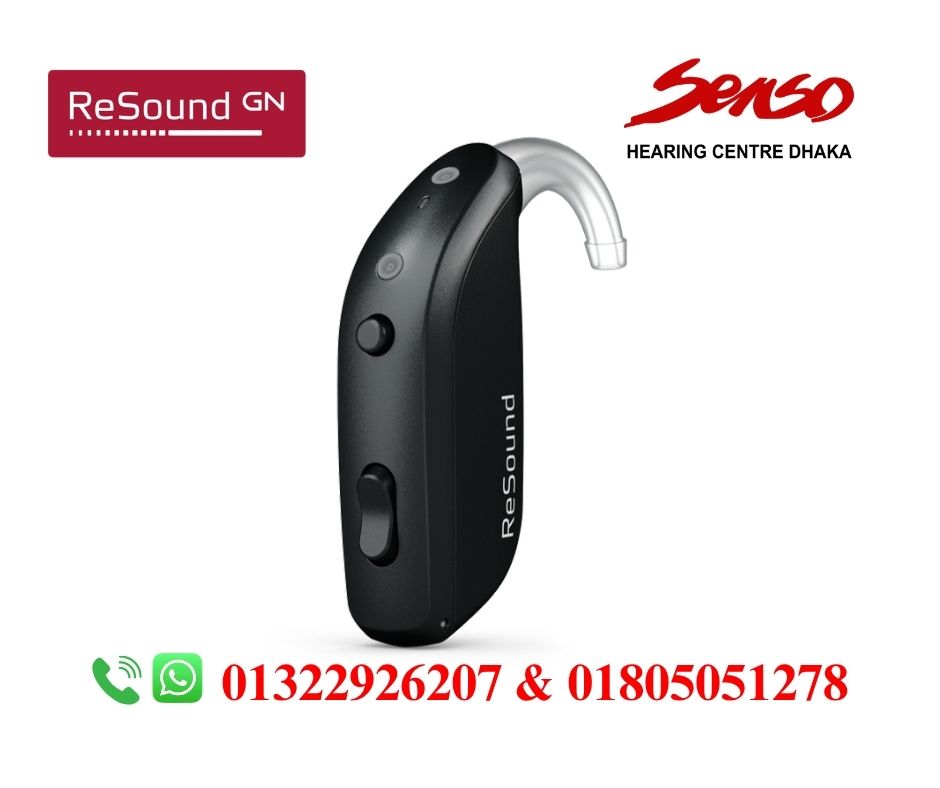 Resound omnia 488 DWC BTE Rechargeable hearing aid price in Bangladesh